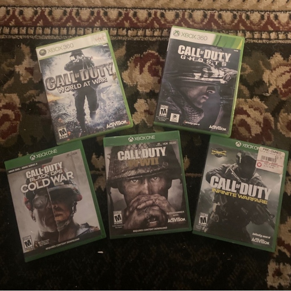 Call of Duty 5 game bundle